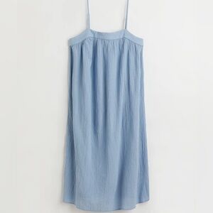 H&M Blue Sleeveless Spaghetti Strap Sundress